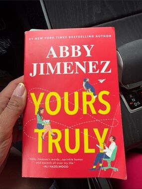 Abby Jimenez - Yours Truly (Red & Yellow Cover)
